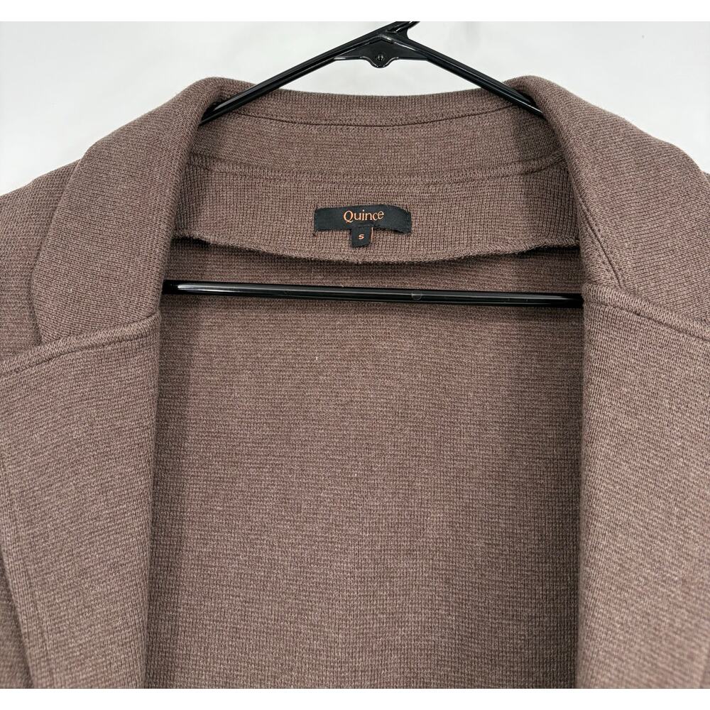 Quince 100% Organic Cotton Knit Blazer - Picture 9 of 11